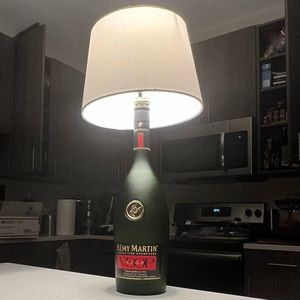 Custom Lamp and lamp shade.